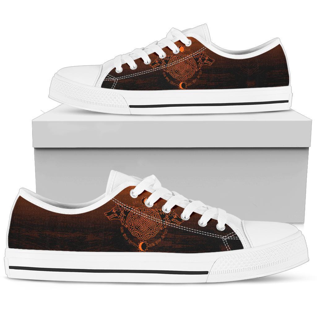 Viking Low Top Shoes, Skoll and Hati Orange RLT12