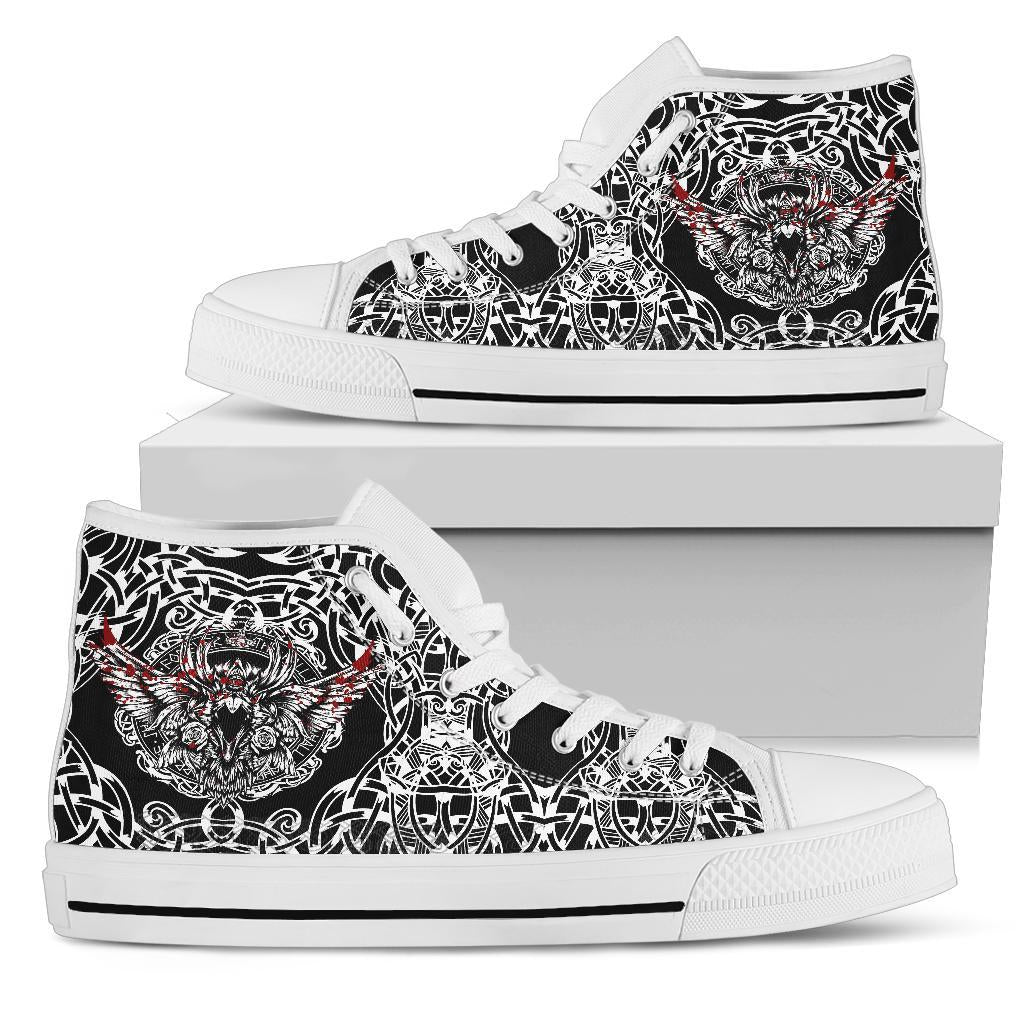 Viking High Top Shoes, Raven Blood RLT12
