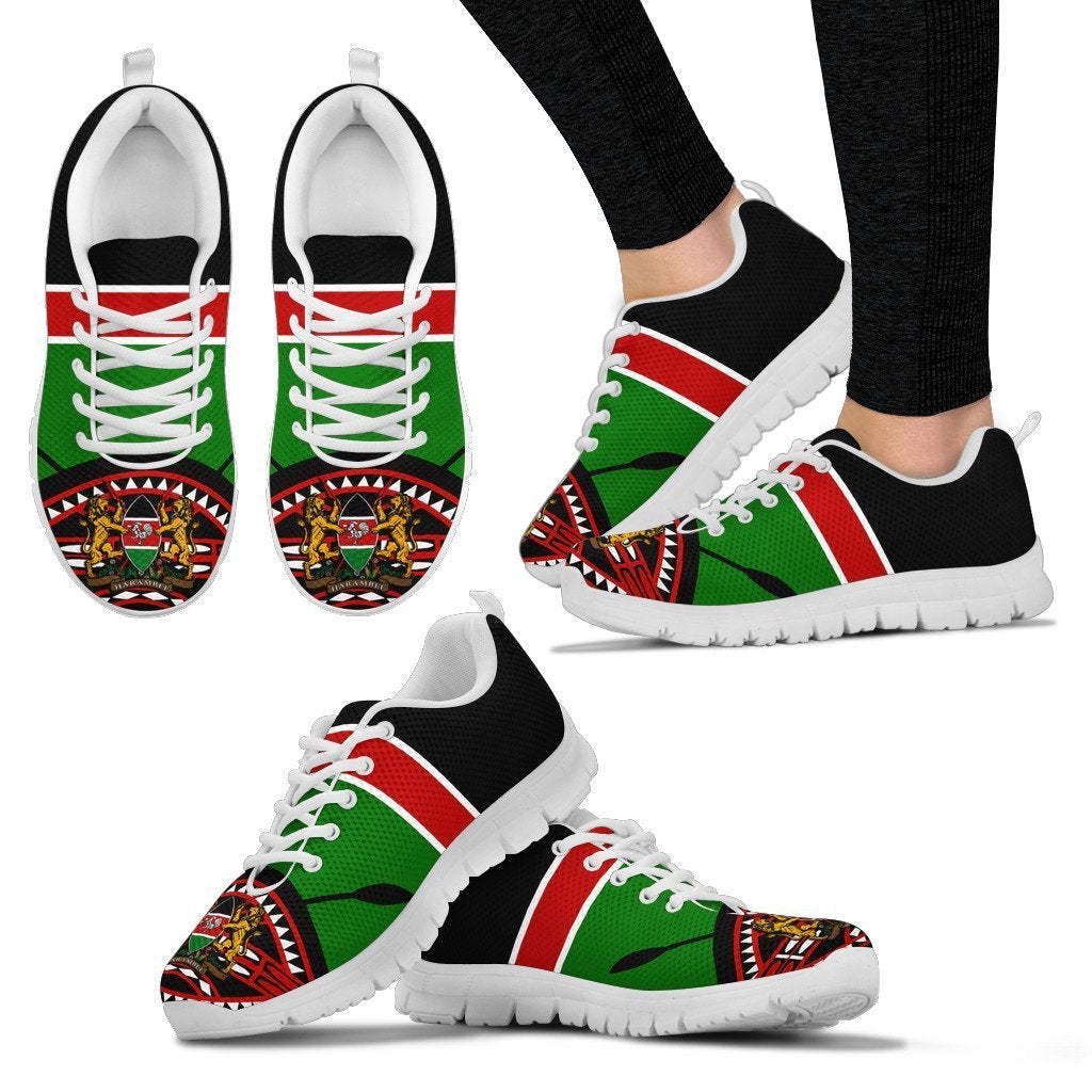 Kenya Lion Sneakers Maasai Shield
