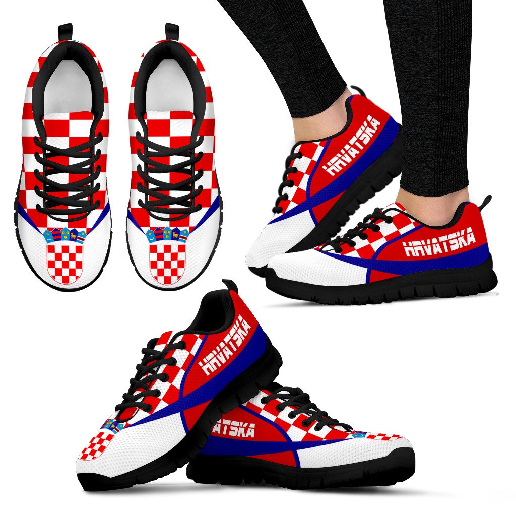 (Hrvatska) Croatia Active Sneakers (Shoes)