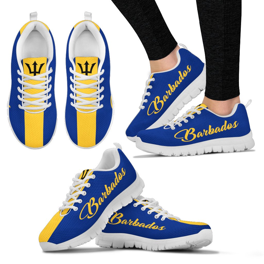 Barbados Flag Sneakers
