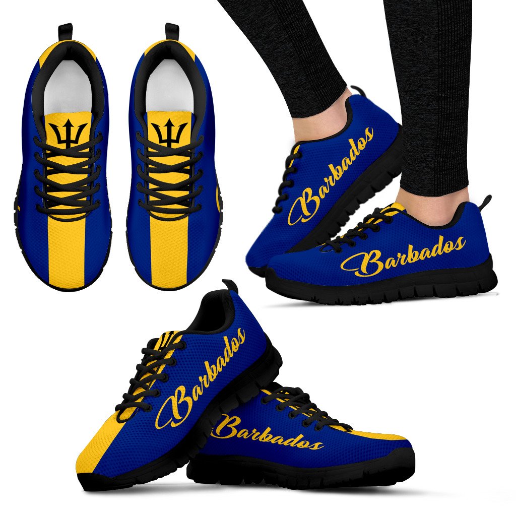 Barbados Flag Sneakers