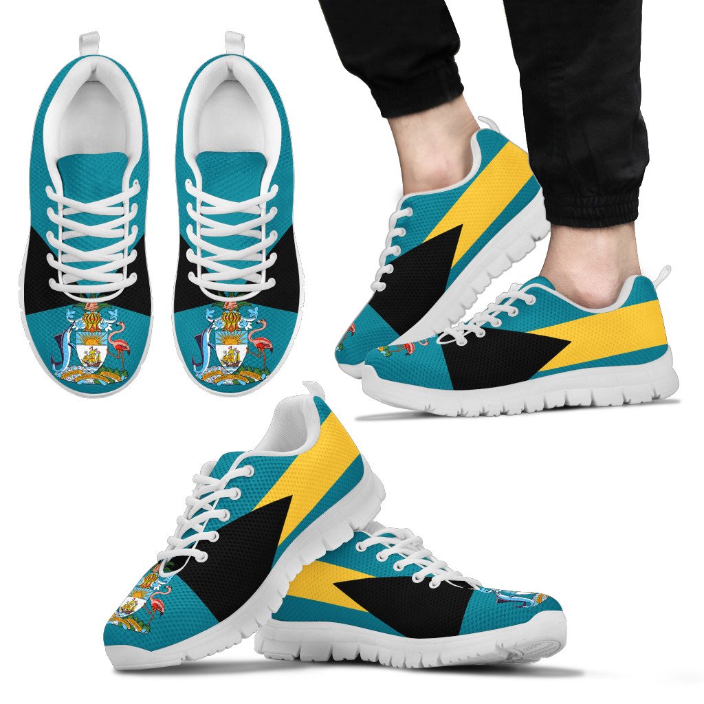 Bahamas Shoes - Flag And Coat Of Arms Sneakers 2