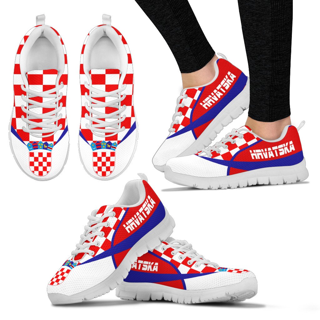 (Hrvatska) Croatia Active Sneakers (Shoes)