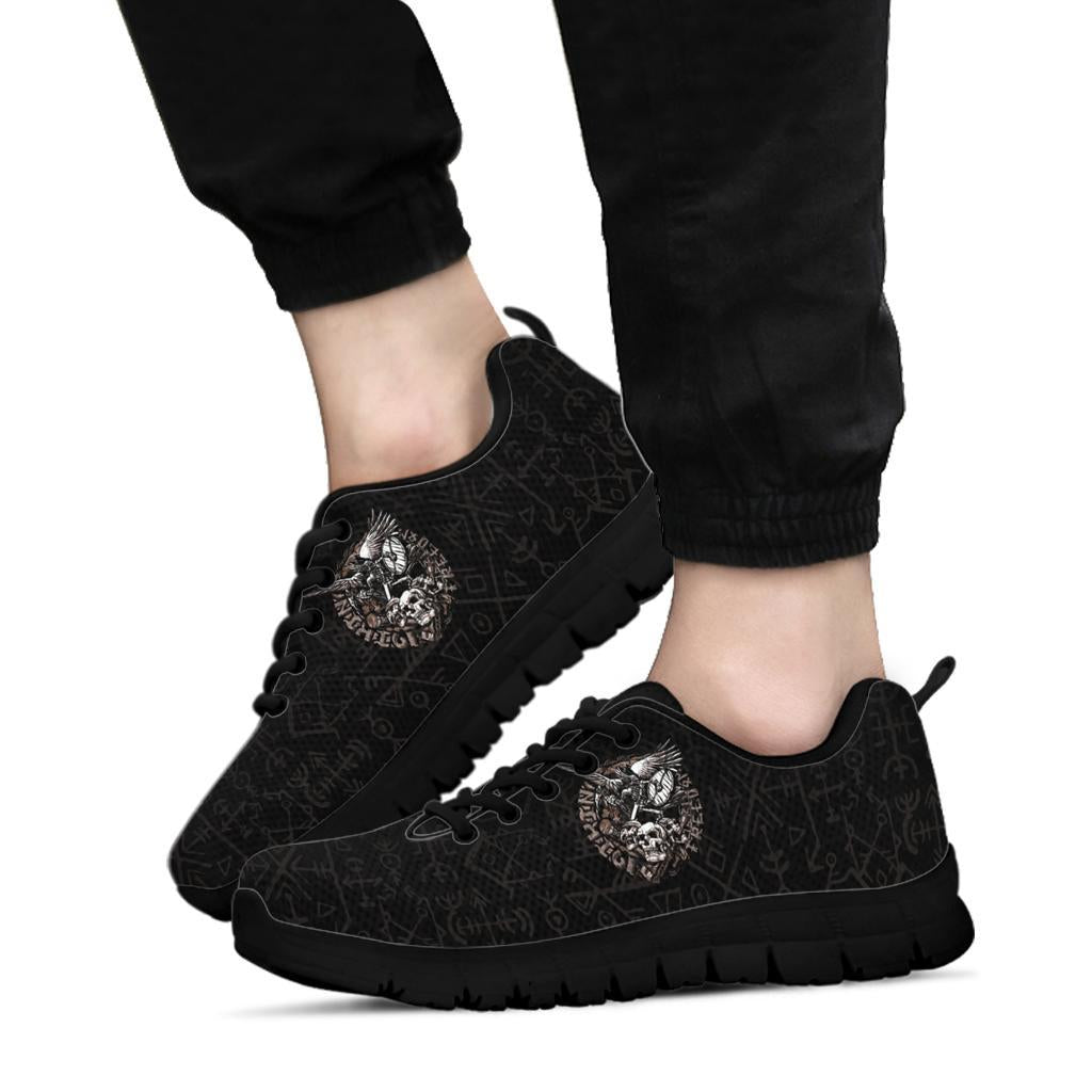 Viking Warrior Tattoo Odin Sneakers RLT12