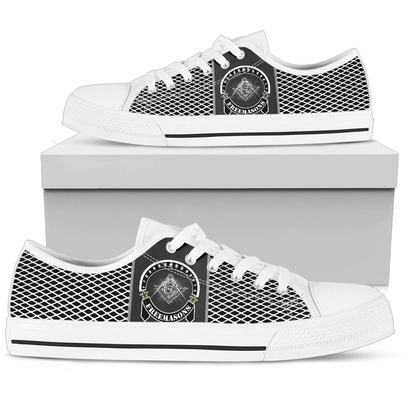 Wonder Print Shop Footwear - Freemasonry 3 Low Top Shoes LT10