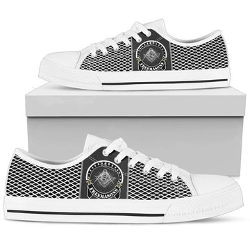Wonder Print Shop Footwear - Freemasonry 3 Low Top Shoes LT10