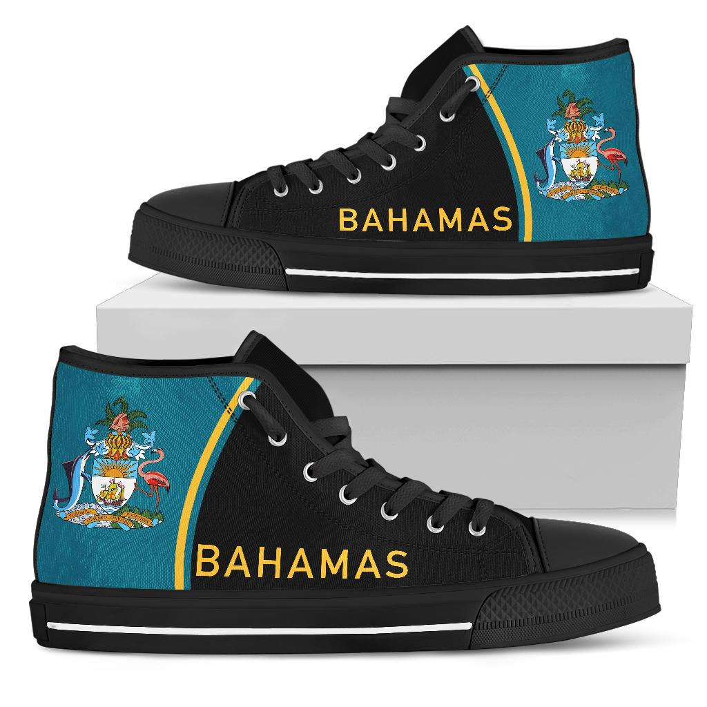 Bahamas High Top Canvas Shoes - Curve Version