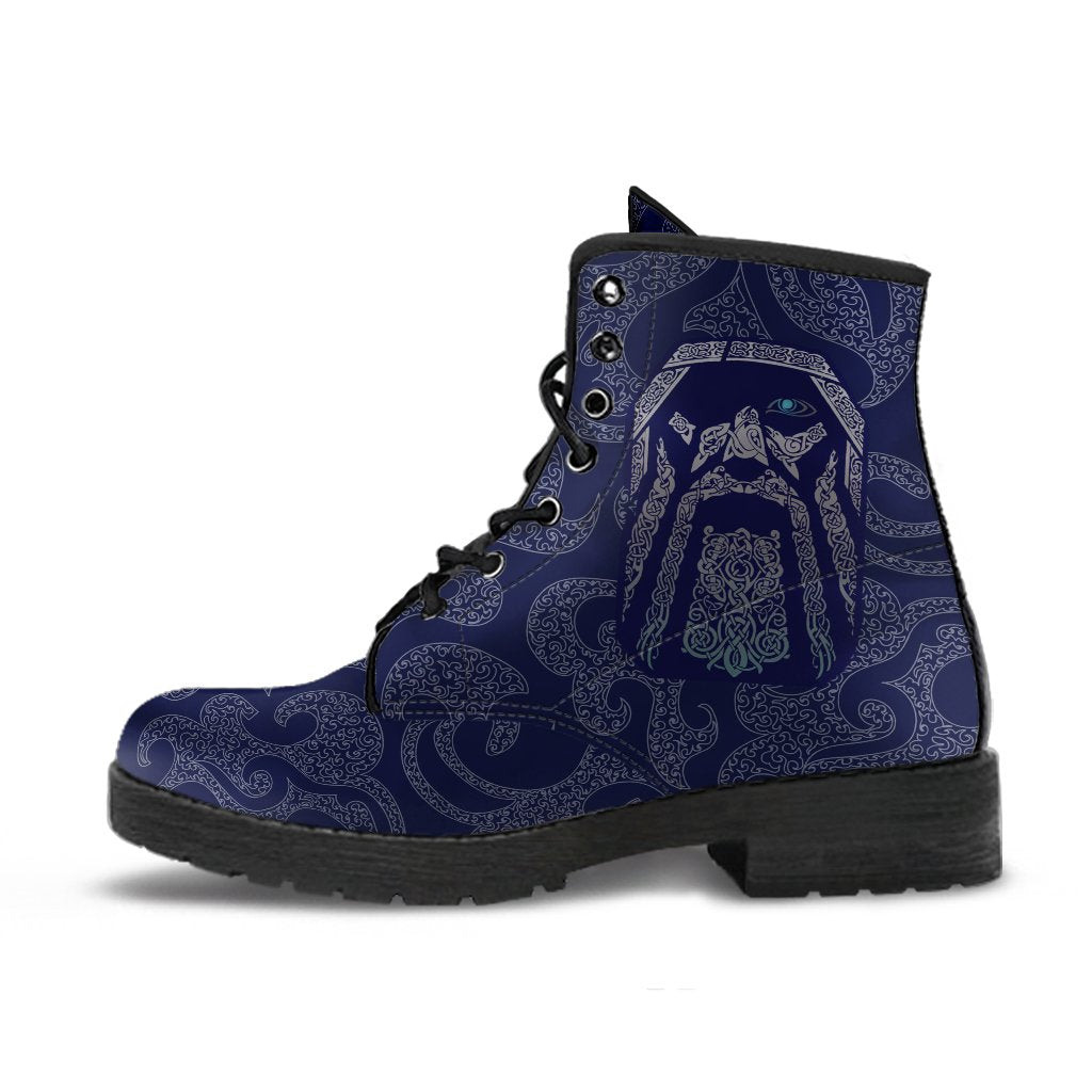 Viking Leather Boots Odin God Tattoo RLT12