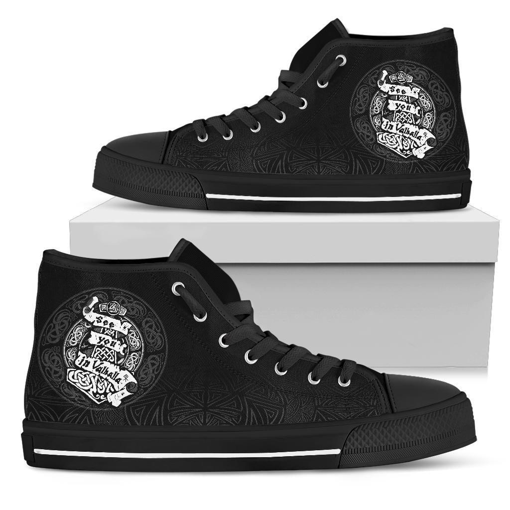 Viking High Top Shoes See You In Valhalla RLT12