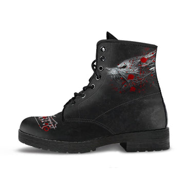 Viking Leather Boots, Fenrirv Blood RLT12