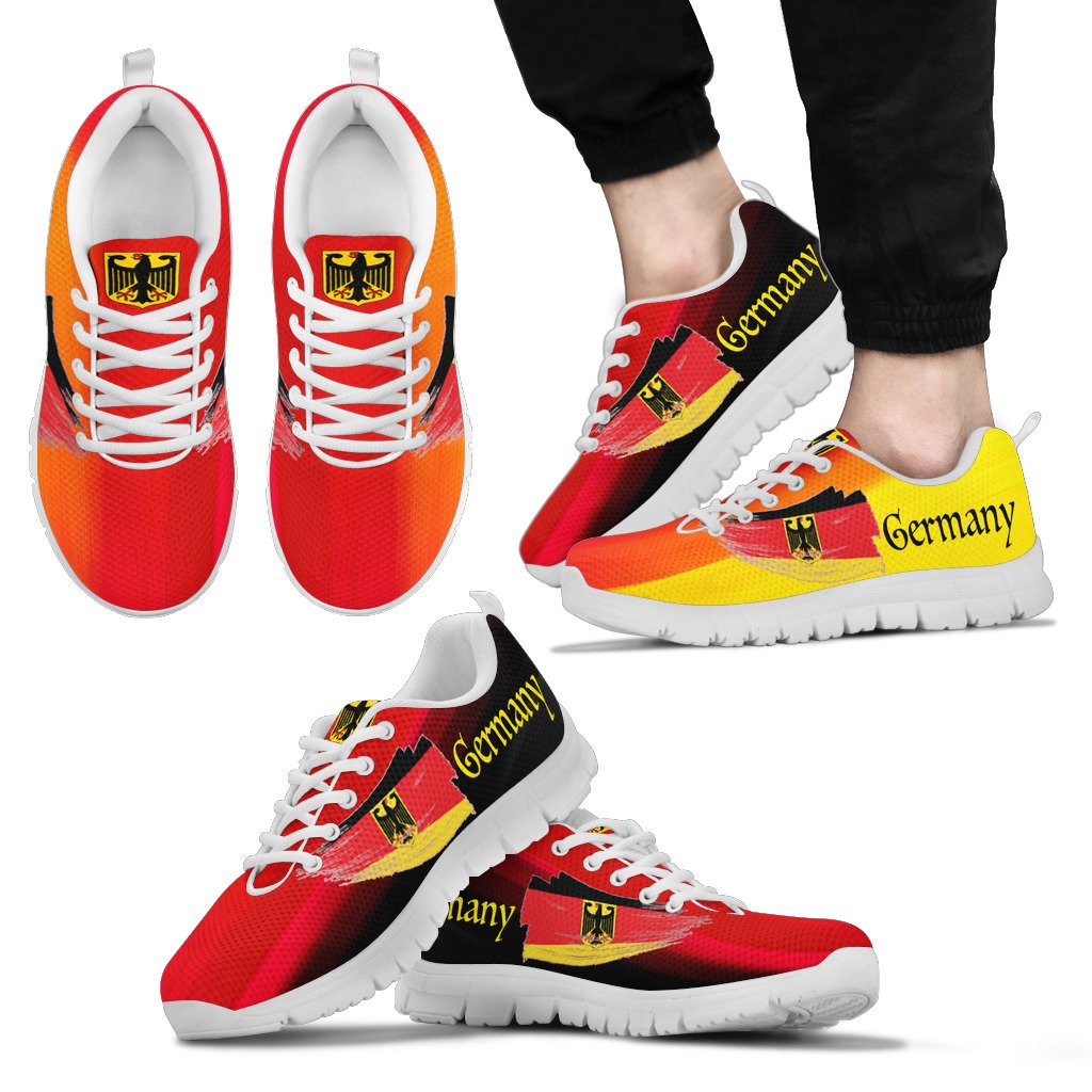 Germany Sneakers (Shoes) - Germany Flag And Coat Of Arms Men's/Women's/Kid's