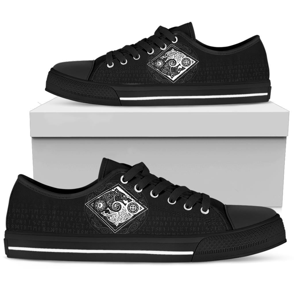 Vikings Low Top Shoes The Wolves, Skoll and Hati RLT12