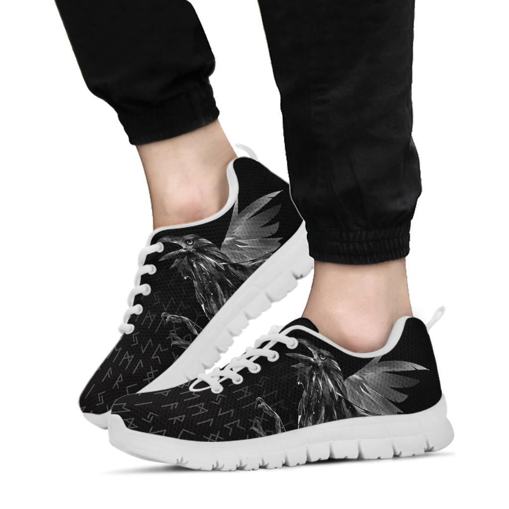 Viking Sneakers - Odin Huginn and Muninn Rune RLT12