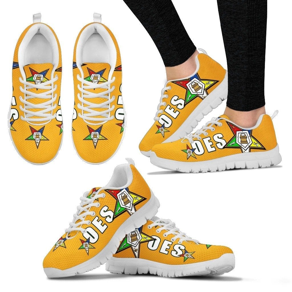 African Shoes - OEStar Yellow Sneakers