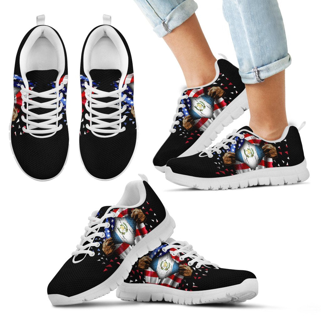 Guatemala Sneakers - Open Hand Flag
