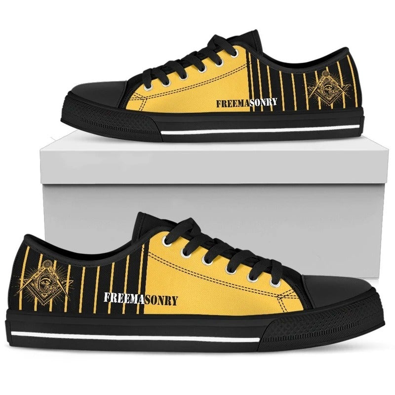 Wonder Print Shop Footwear - Freemasonry 2 Low Top Shoes LT10