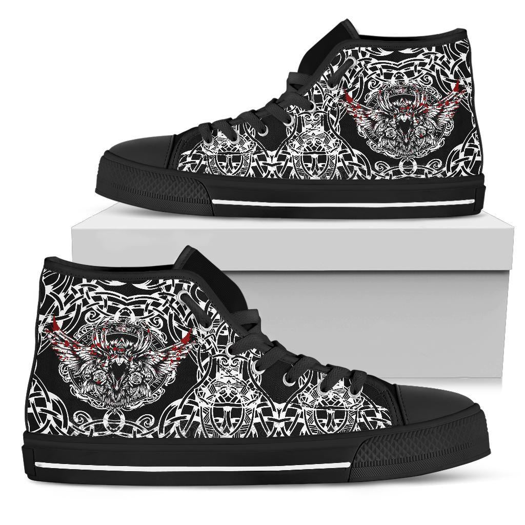 Viking High Top Shoes, Raven Blood RLT12