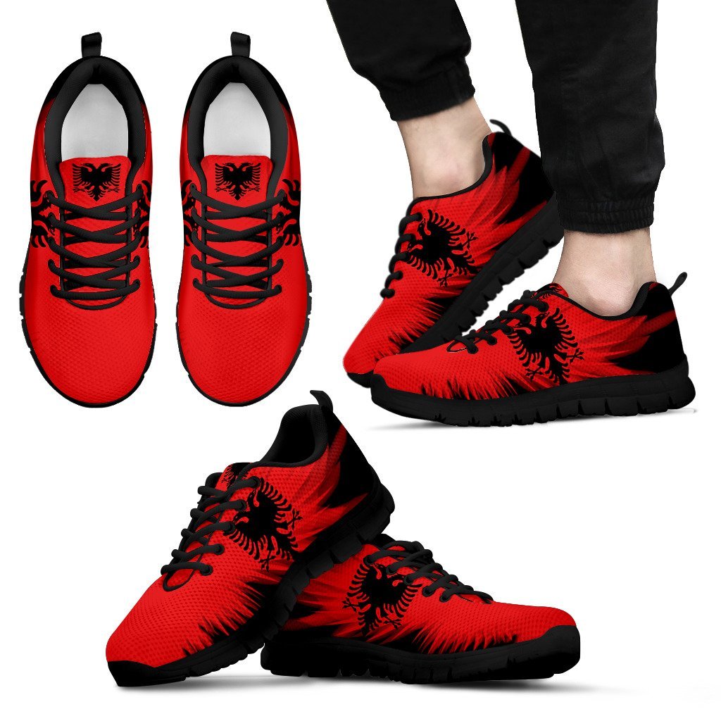 Albania Flying Flag Wings Sneaker
