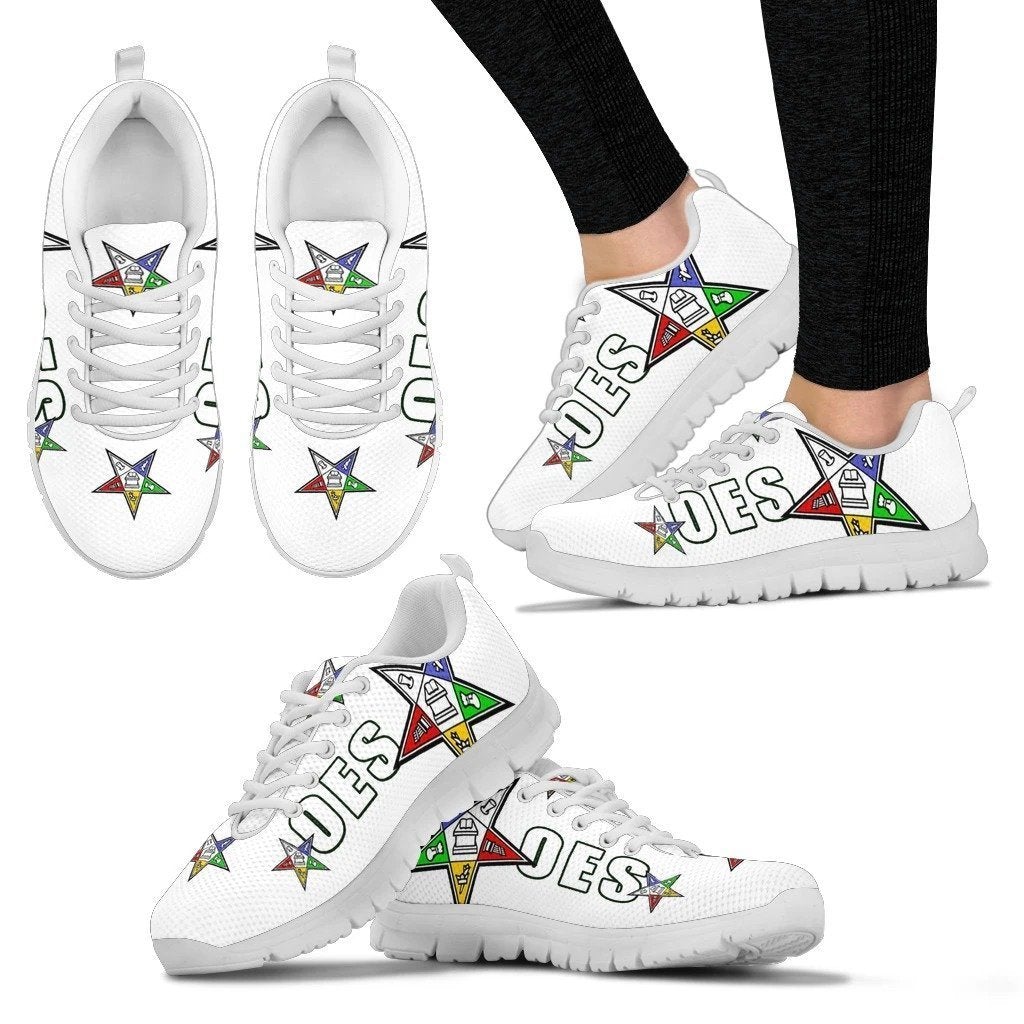 African Shoes - OEStar White Sneakers