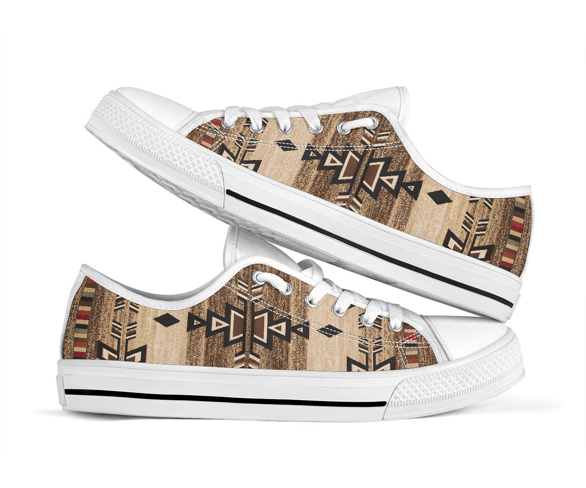 Brown Arrow Native American No Box Low Top Shoes LT10