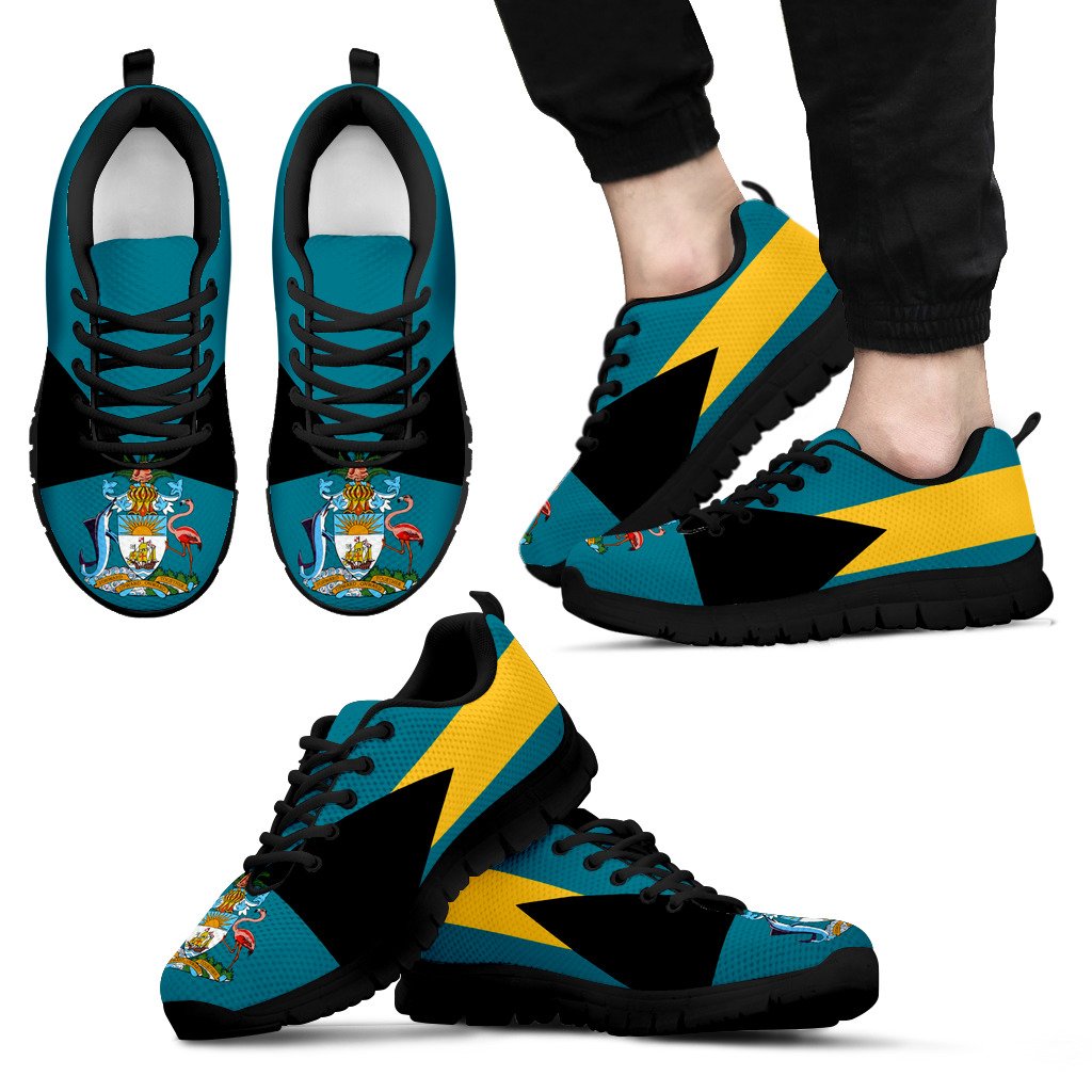 Bahamas Shoes - Flag And Coat Of Arms Sneakers 2