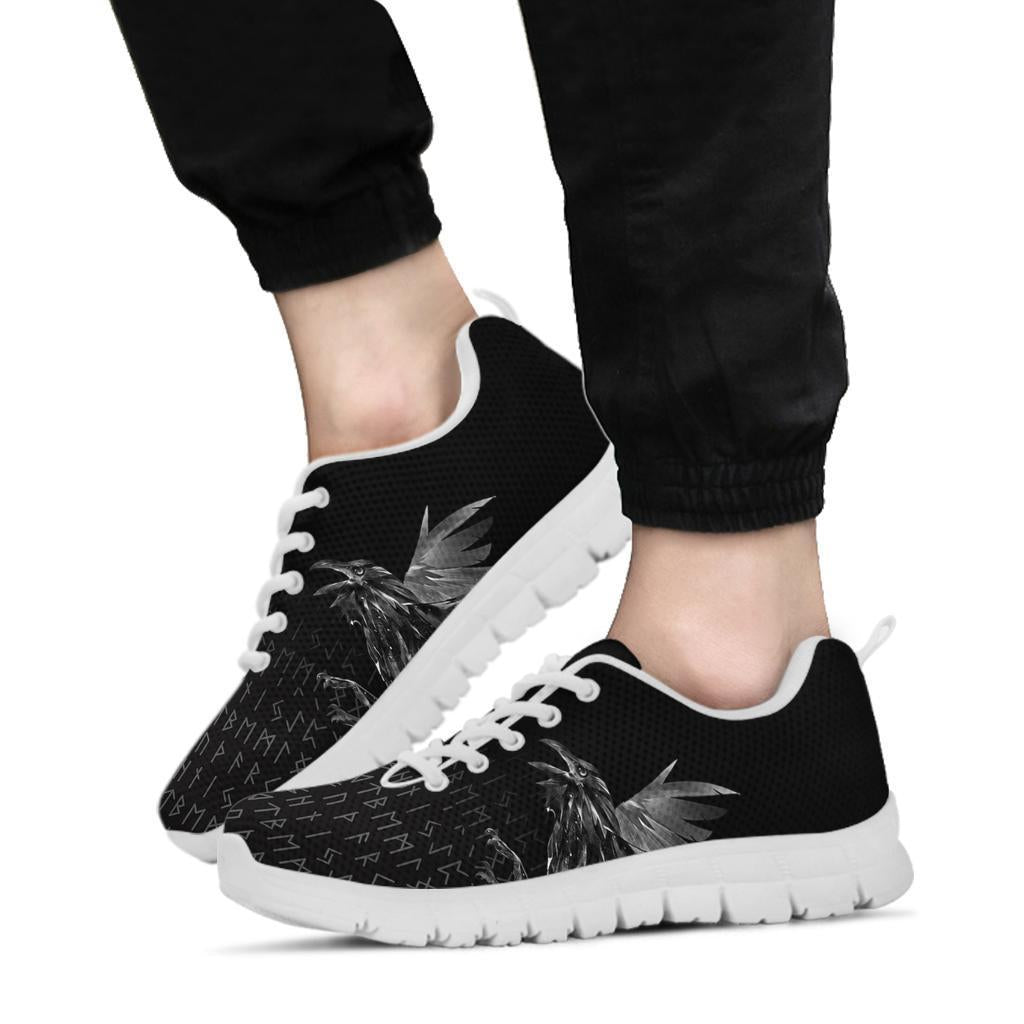 Viking Sneakers - The Raven Of Odin Rune RLT12