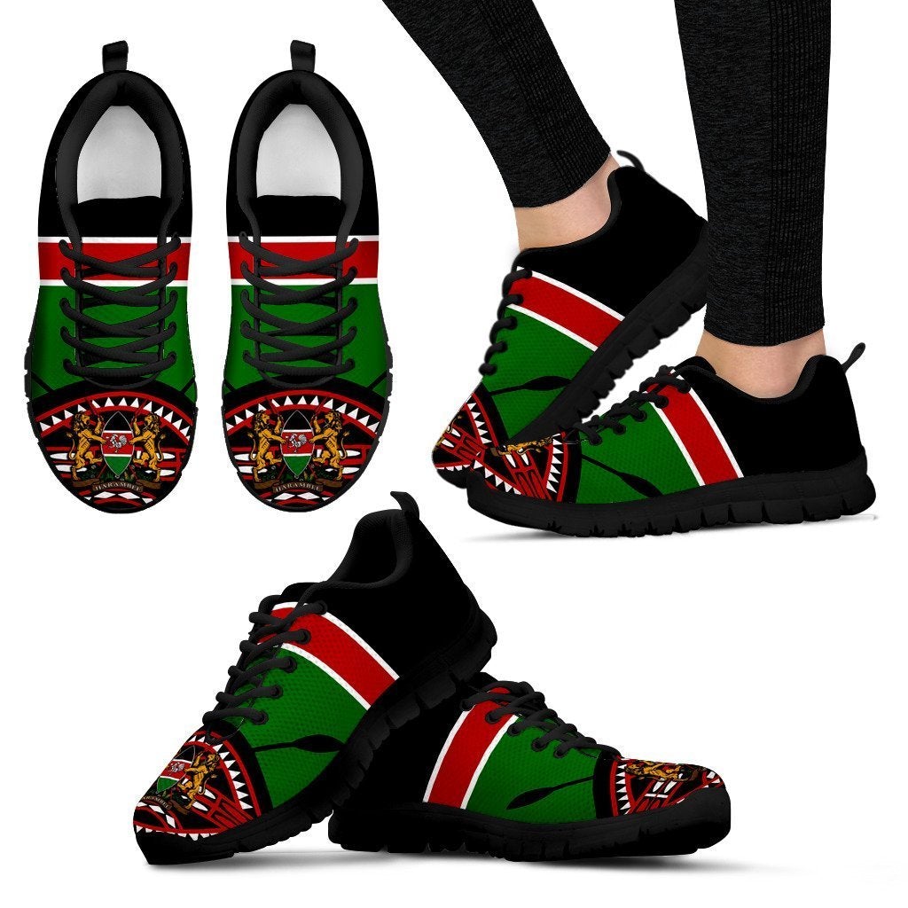 Kenya Lion Sneakers Maasai Shield