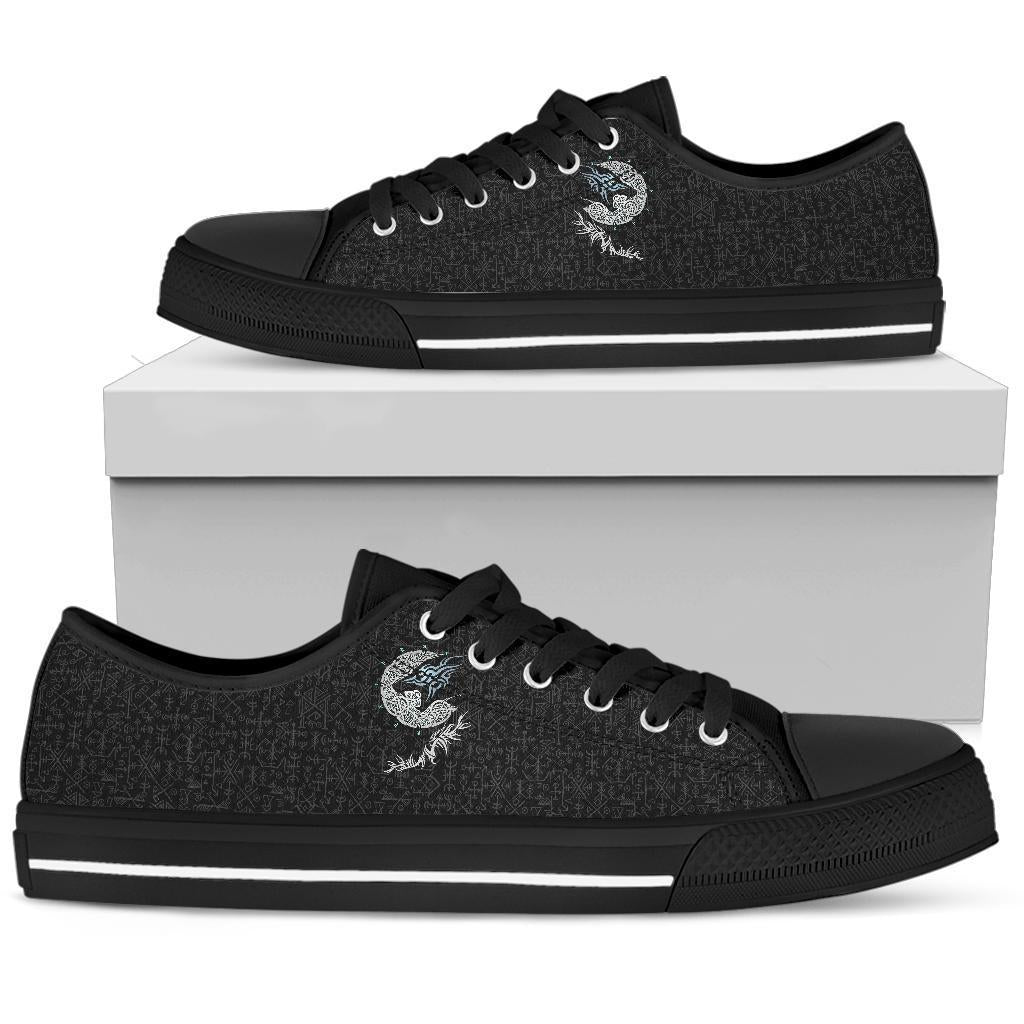Viking Fenrir Wolf Low Top Shoes RLT12