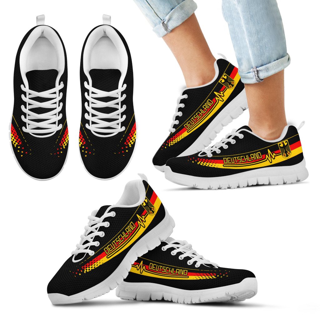 Deutschland - Germany Heartbeat Sneakers
