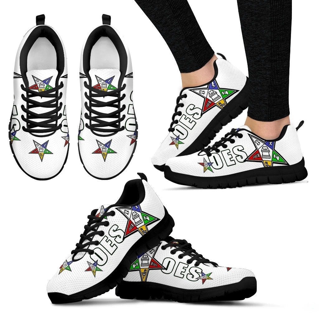 African Shoes - OEStar White Sneakers