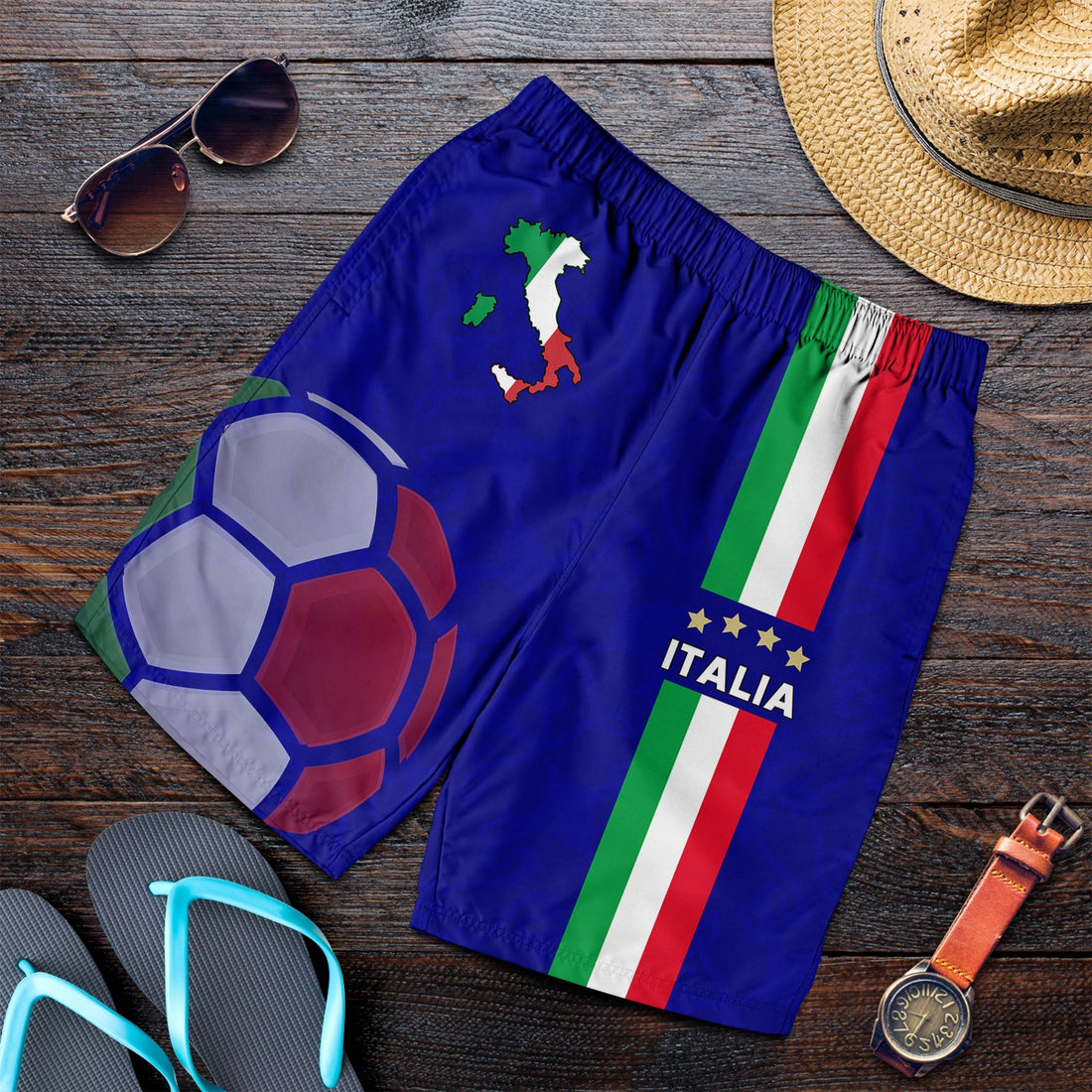 ITALIA Men Shorts We Are the Champions LT13