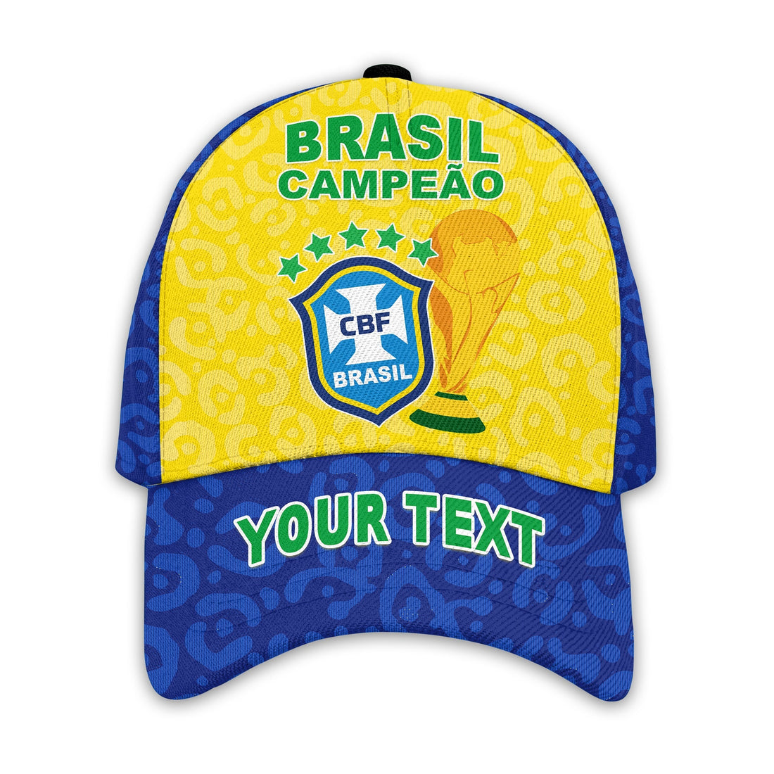 Custom Brazil Football Polo Shirt World Cup Champions Soccer 2022 Selecao Brasil Campeao Ver.02 LT13