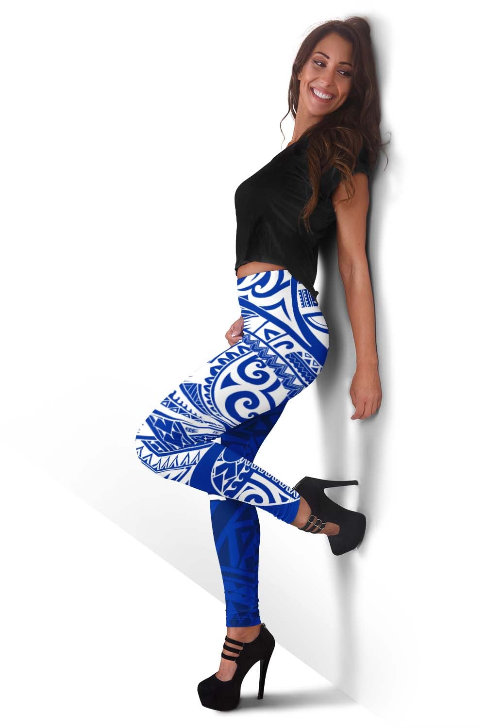 Northern Mariana Islands Women Leggings Polynesian CNMI Coat of Arms LT13
