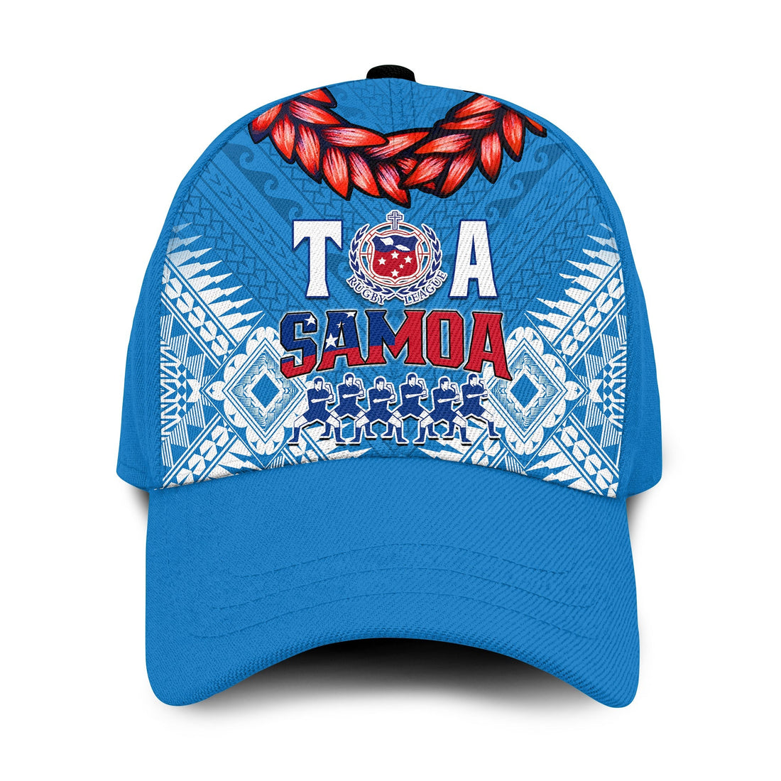 Toa Samoa Rugby Classic Cap Manu Siva Tau Style Ulafala Ver.02 LT13