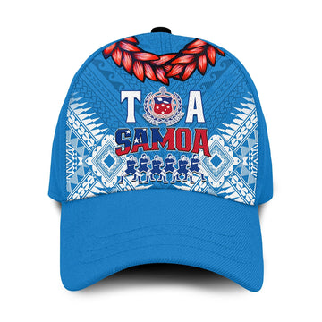 Toa Samoa Rugby Classic Cap Manu Siva Tau Style Ulafala Ver.02 LT13