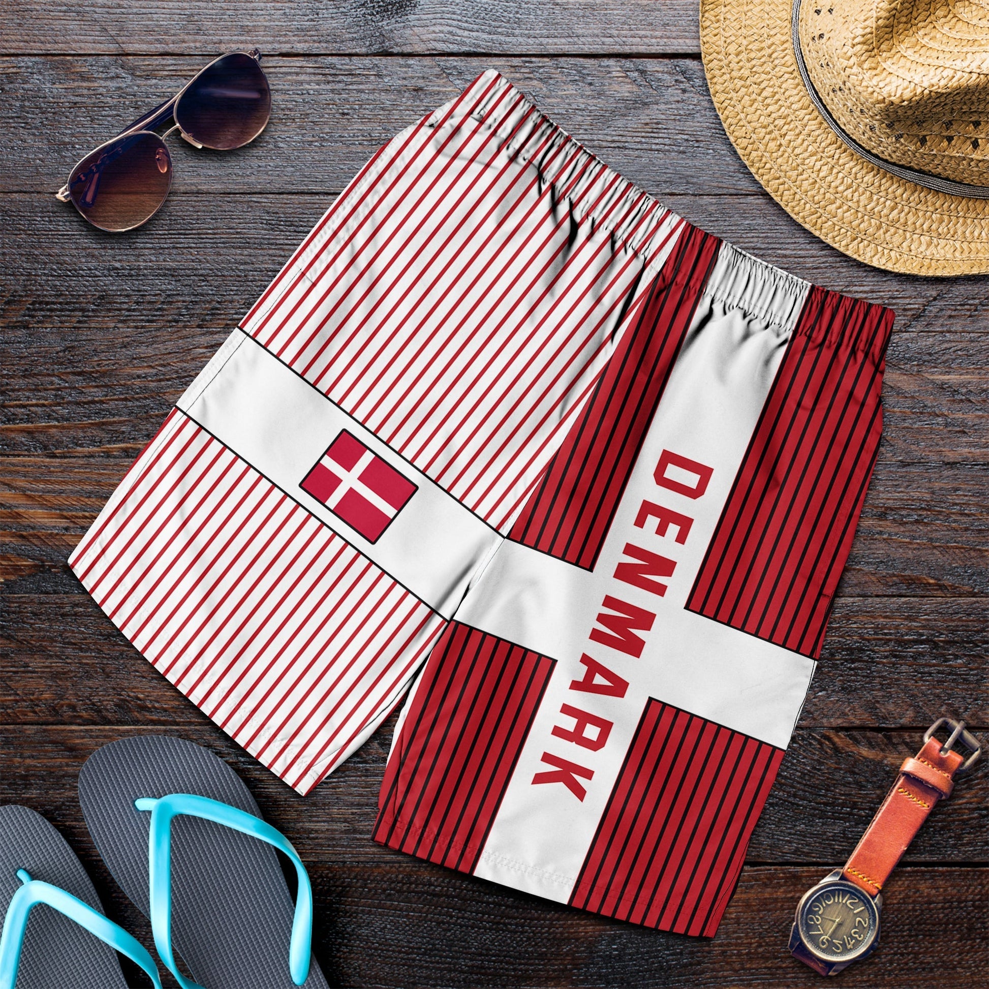 Denmark Football Men Shorts Come on Denmark LT13