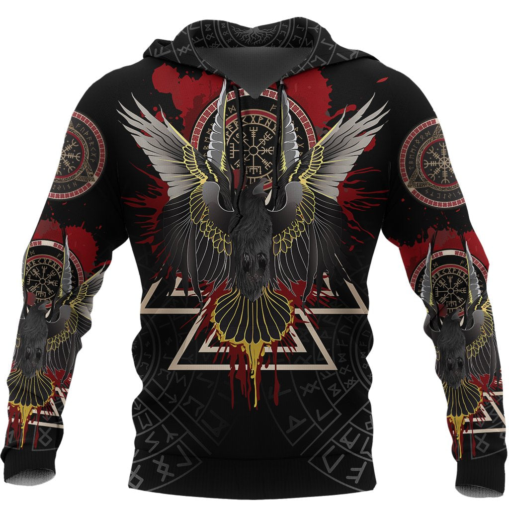 Viking Hoodie Raven Of Odin Special Version RLT12