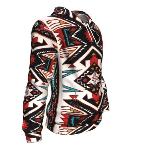 Tribal Pattern Colorful Native American Design 3D Pullover Hoodies LT10