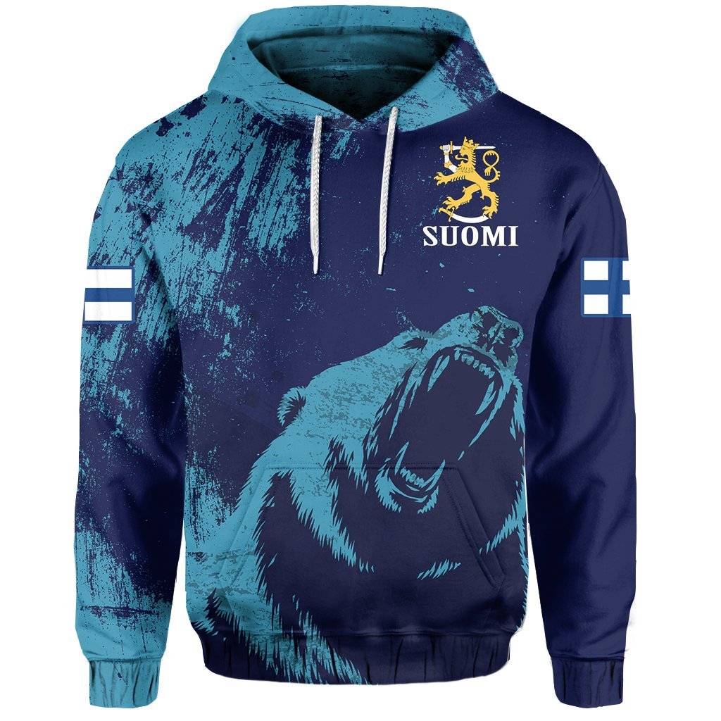 Suomi Finland Hockey Hoodie