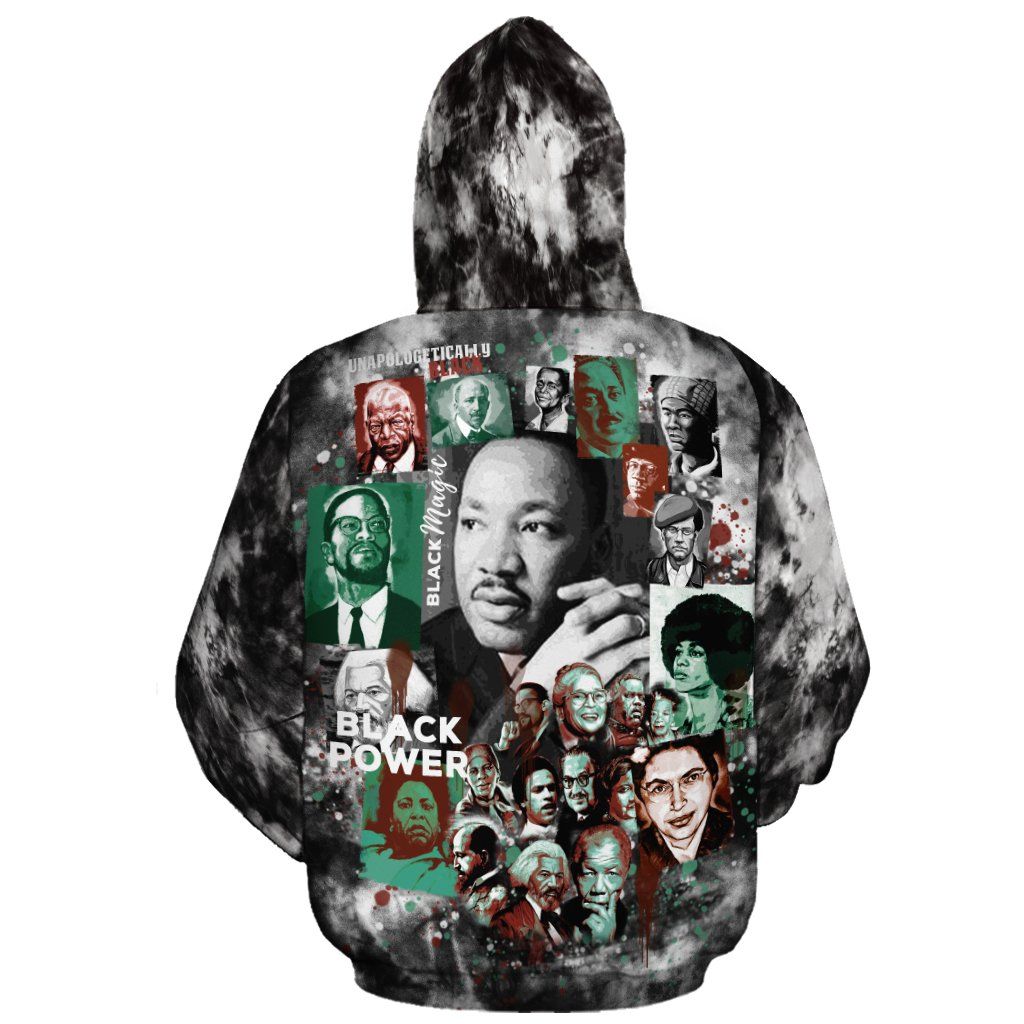 African Hoodie Vintage Mosquitohead Civil Rights Leaders Hoodie