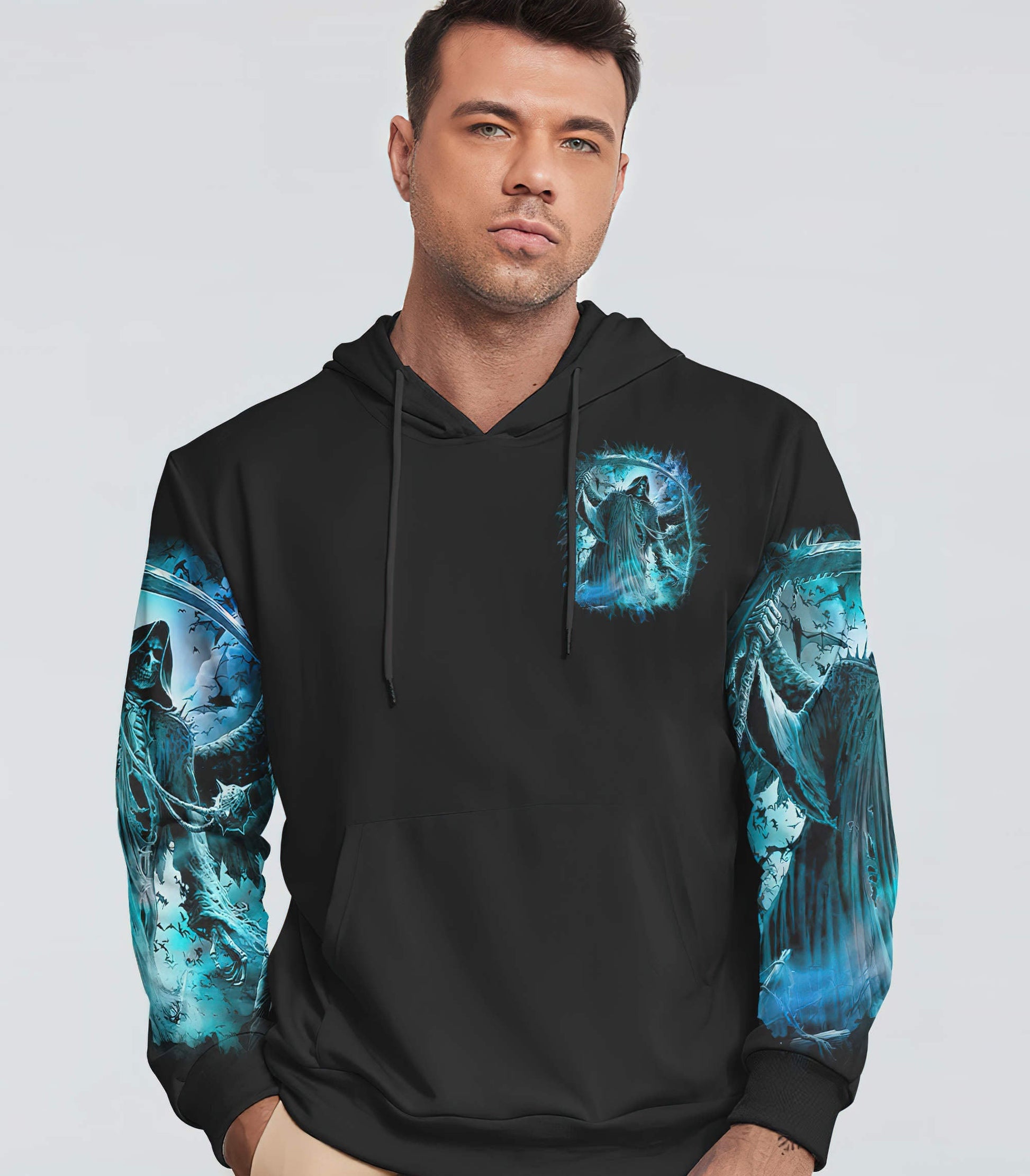 When I Was Born Devil Said Skull Hoodie