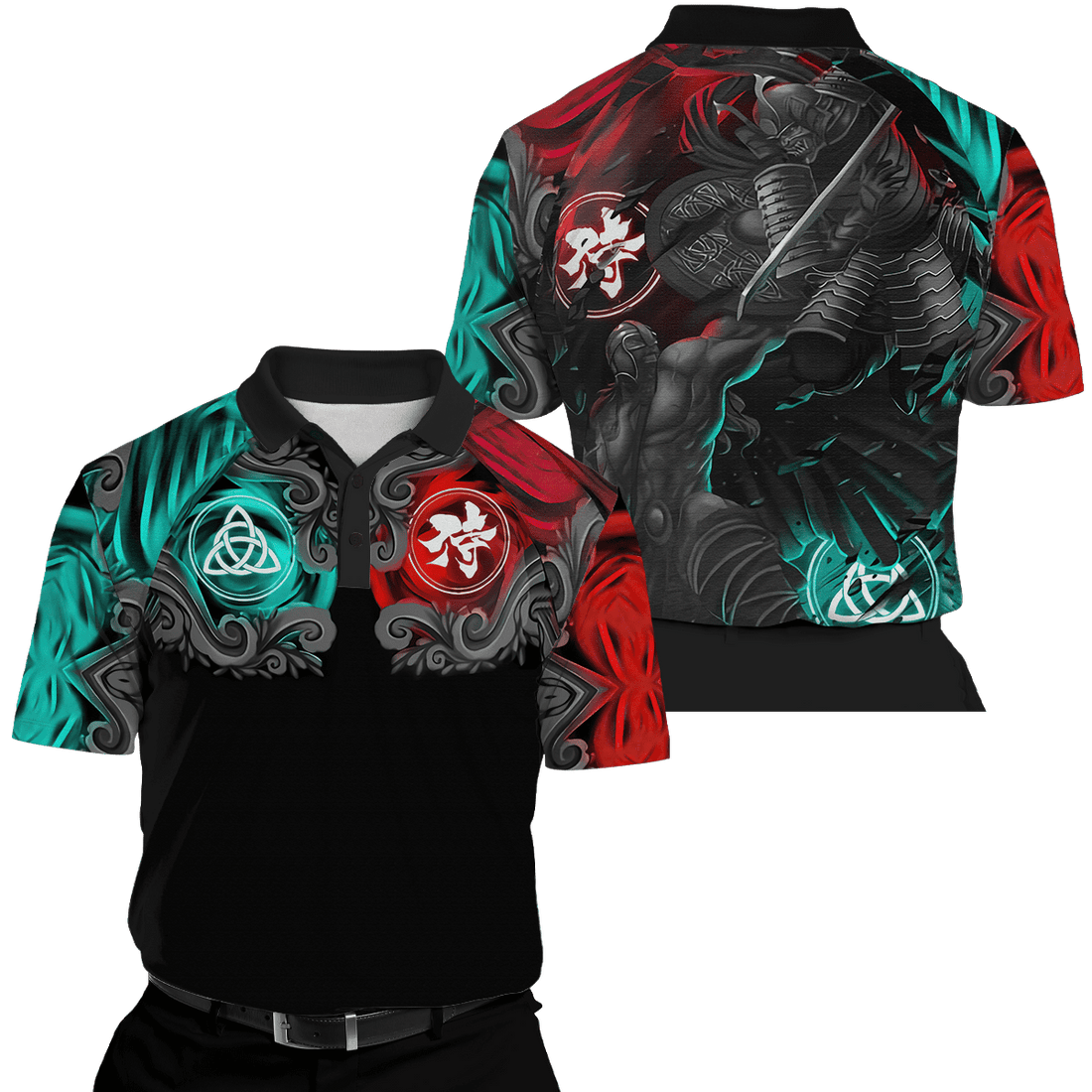 Viking Clothing Viking Japan 3D Polo Shirt RLT12