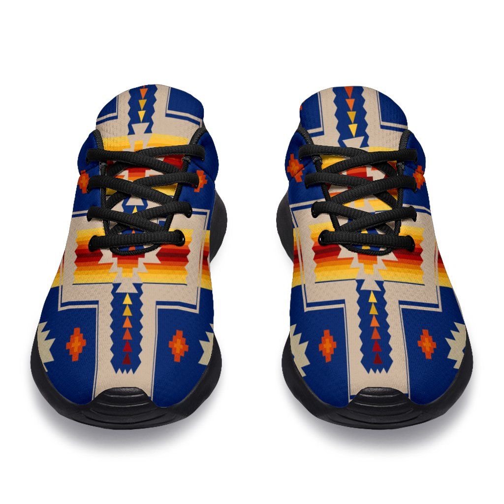 Blue Tribe Border Native American Sport Sneakers LT10