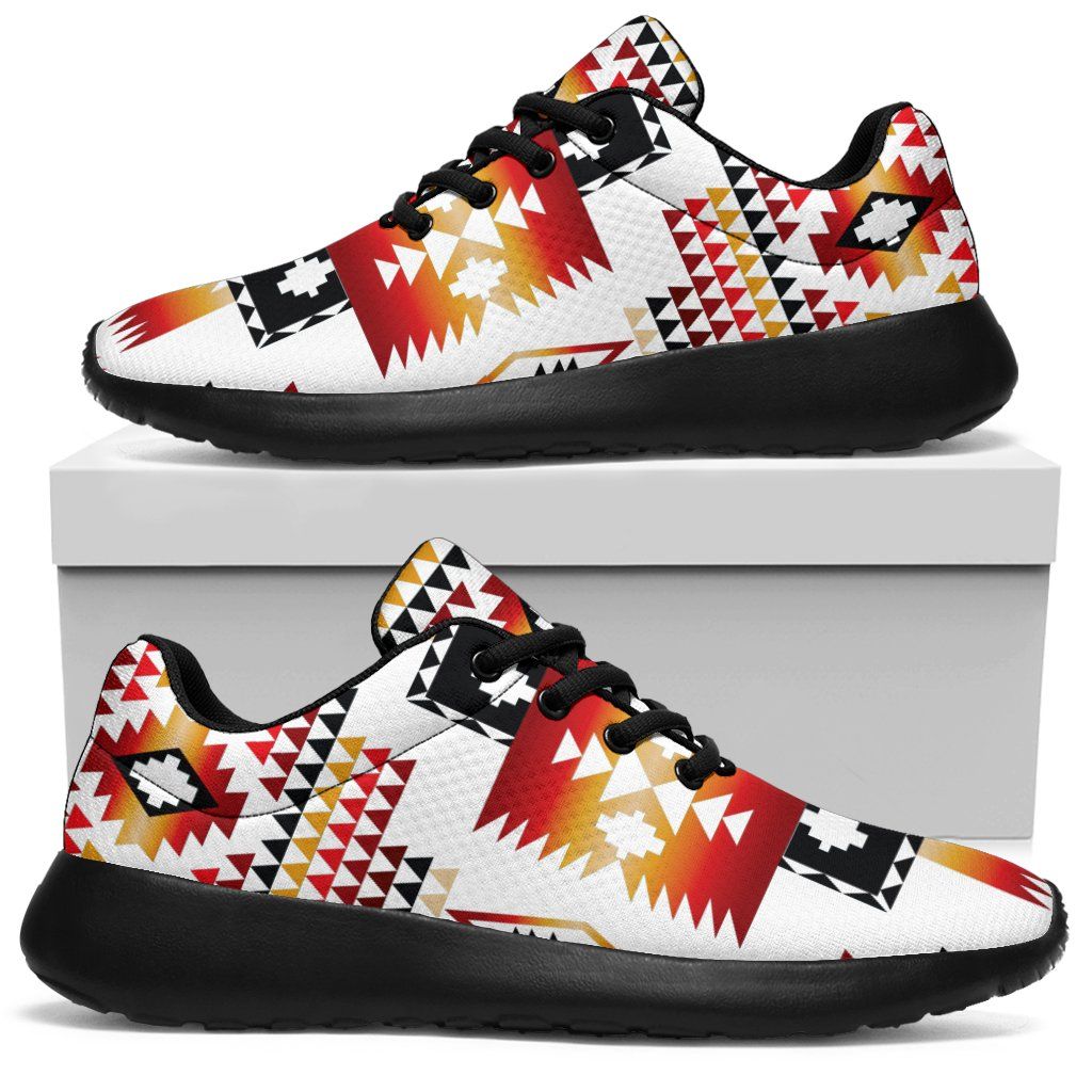 White Native Tribes Native American Sport Sneakers LT10