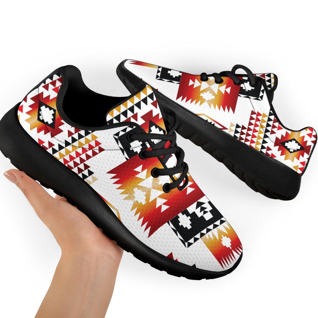 White Native Tribes Native American Sport Sneakers LT10