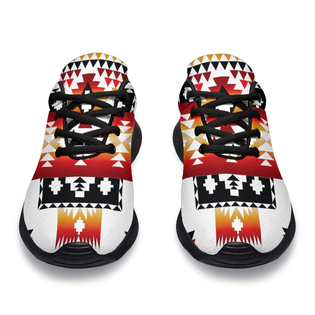 White Native Tribes Native American Sport Sneakers LT10