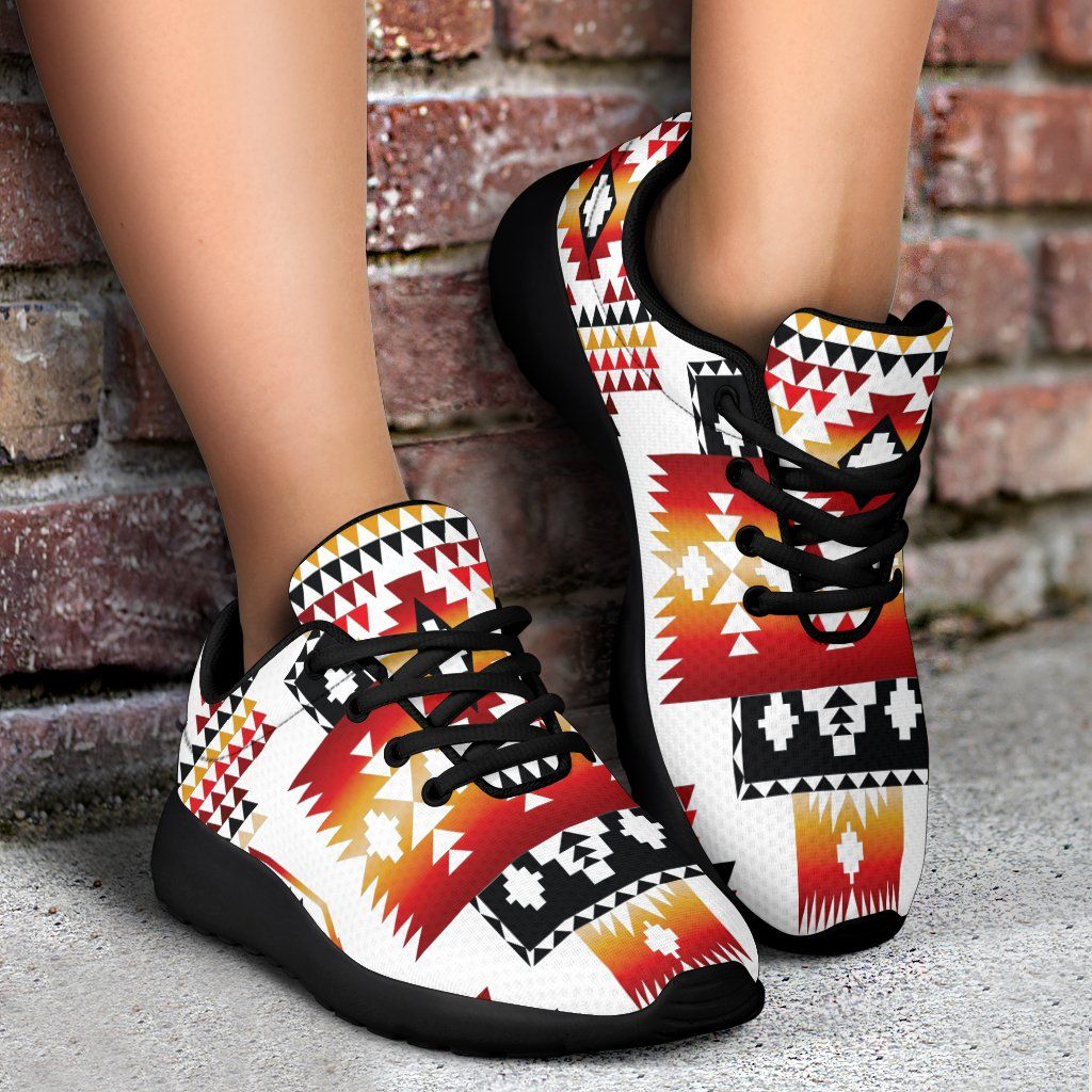 White Native Tribes Native American Sport Sneakers LT10