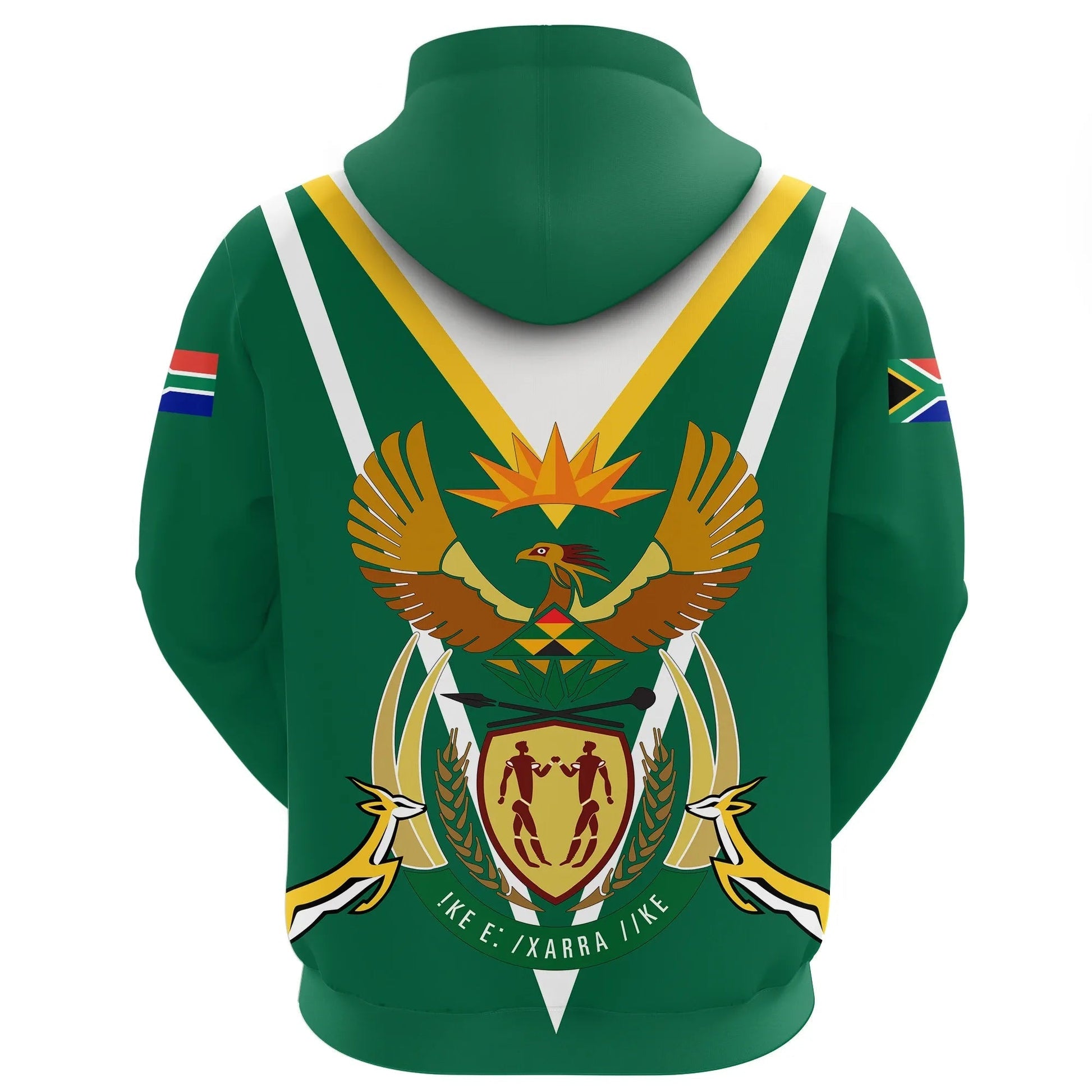 South Africa Zip Hoodie Coat Of Arms RLT8