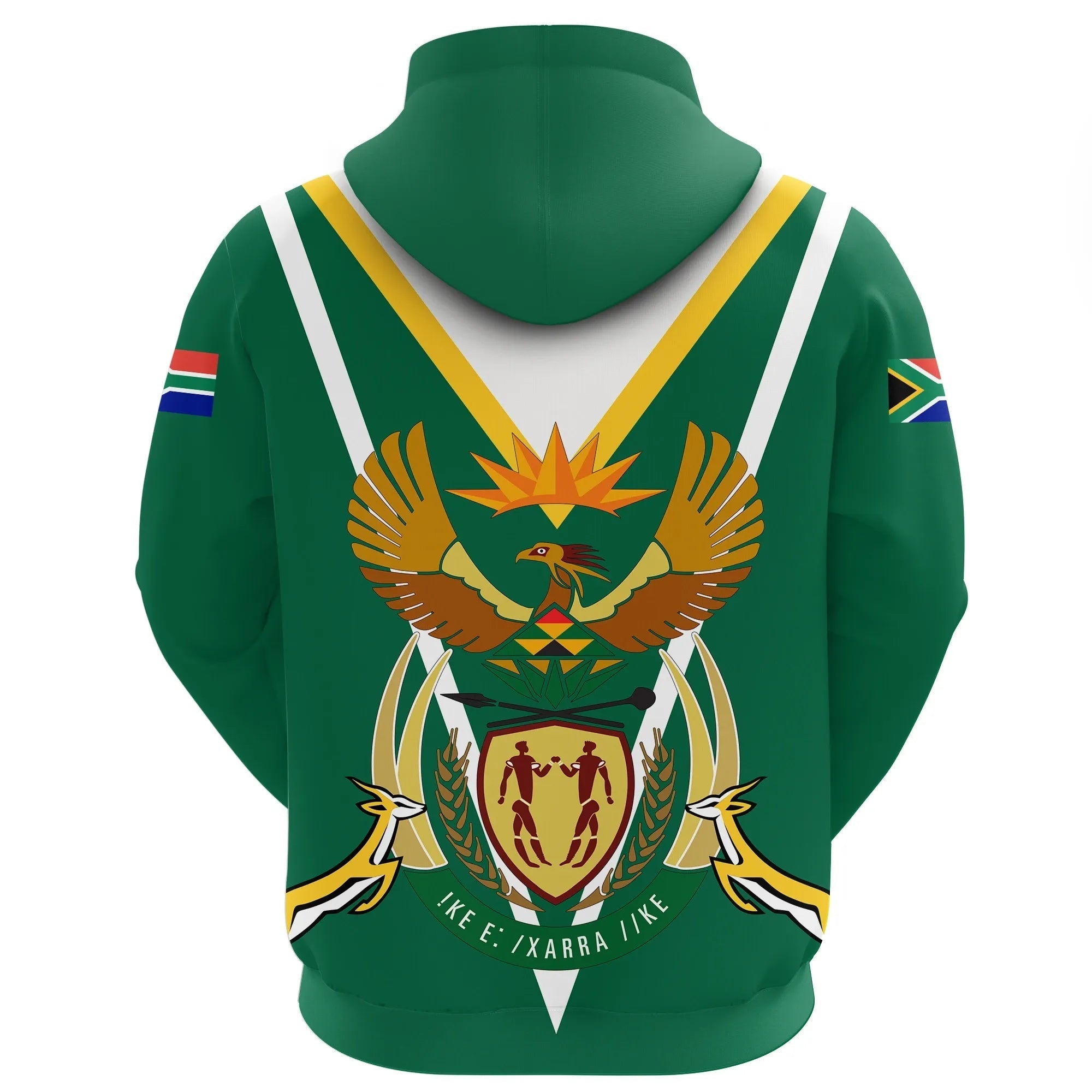 South Africa Zip Hoodie Coat Of Arms RLT8